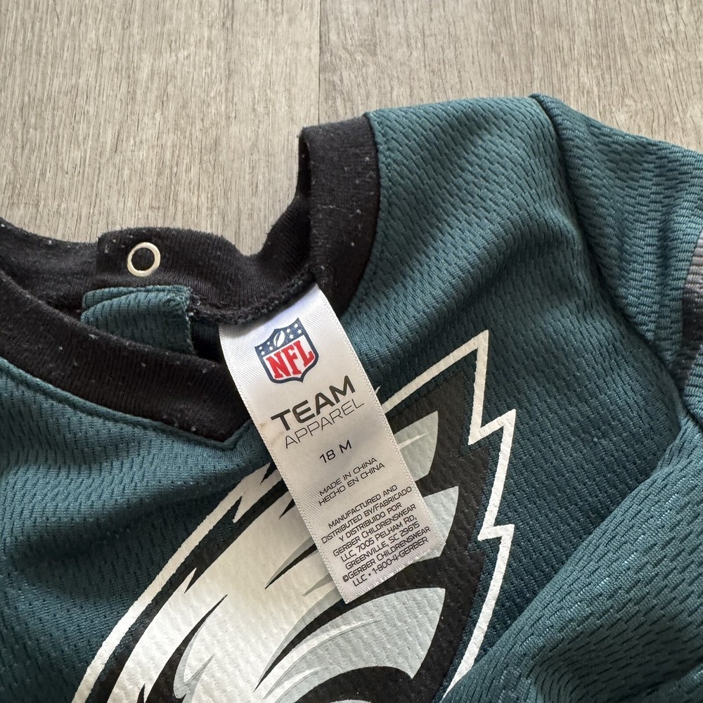 NFL Team Philadelphia Eagles Baby Girl Toddler Cheerleader Dress 18 Months - Picture 3 of 3